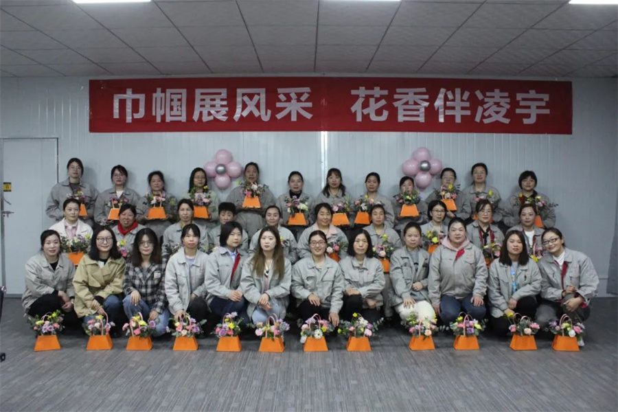 玫瑰亦鏗鏘，凌宇女工有力量！