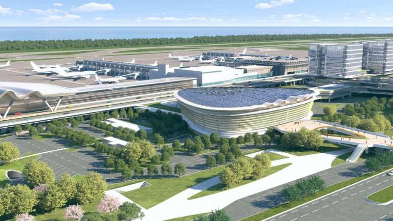 航展館南側(cè)、海灘路西側(cè)停車(chē)場(chǎng)工程